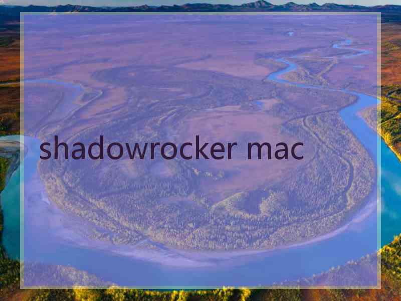 shadowrocker mac