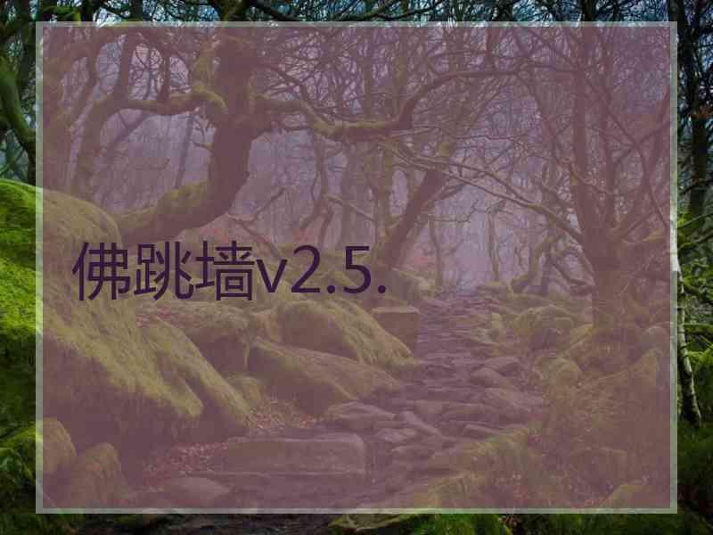 佛跳墙v2.5.