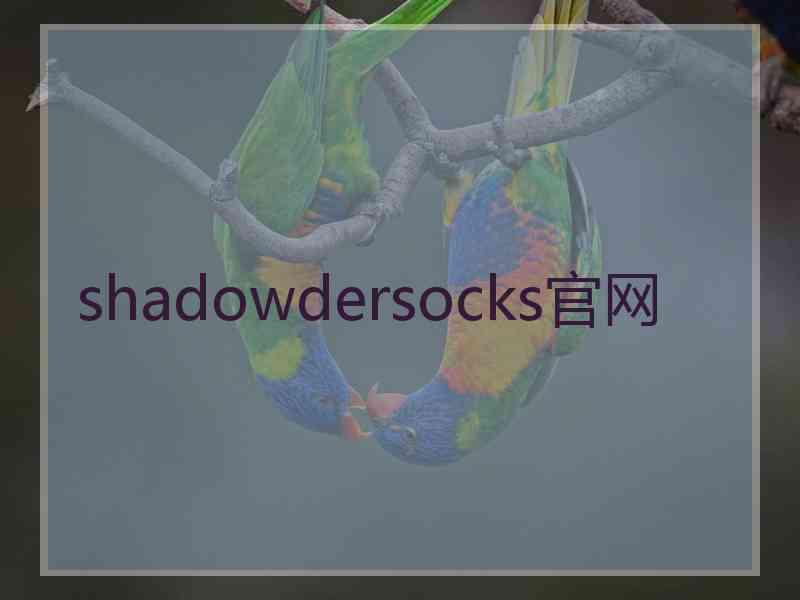 shadowdersocks官网