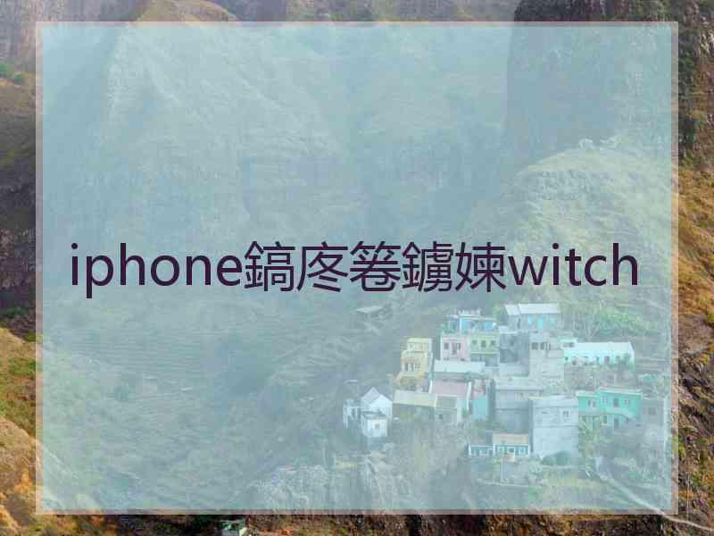 iphone鎬庝箞鐪媡witch