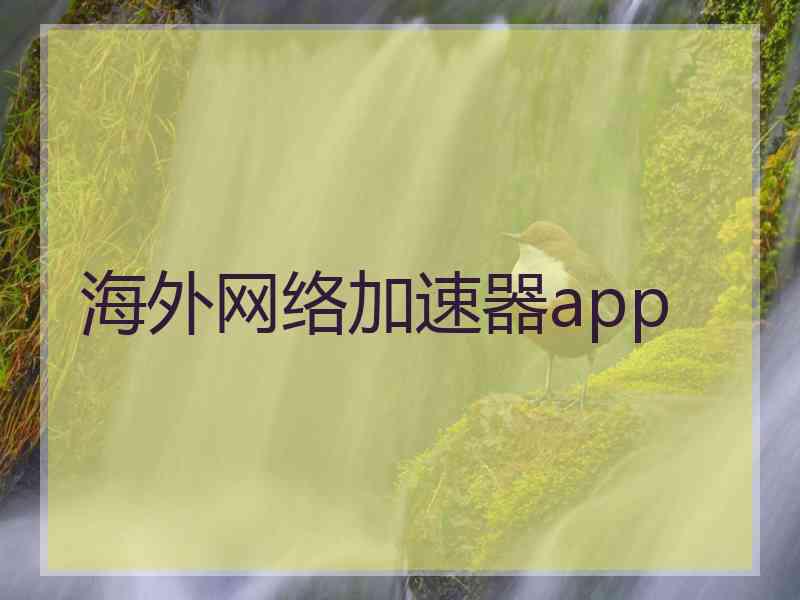 海外网络加速器app