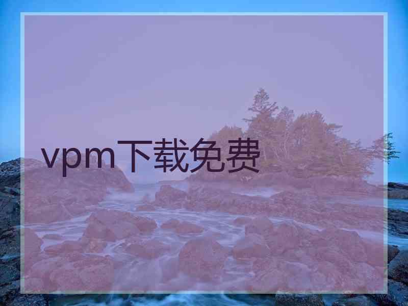 vpm下载免费