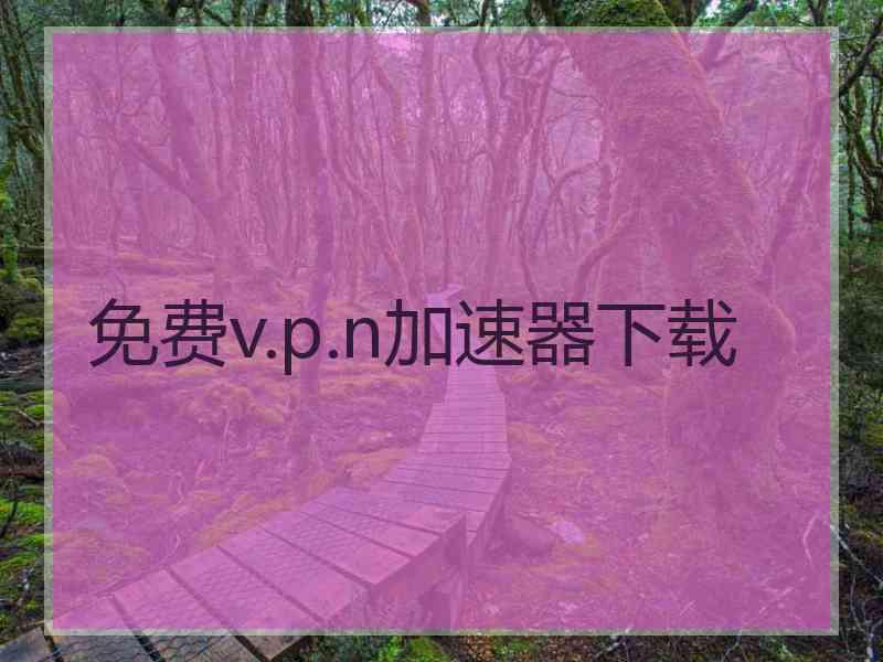 免费v.p.n加速器下载