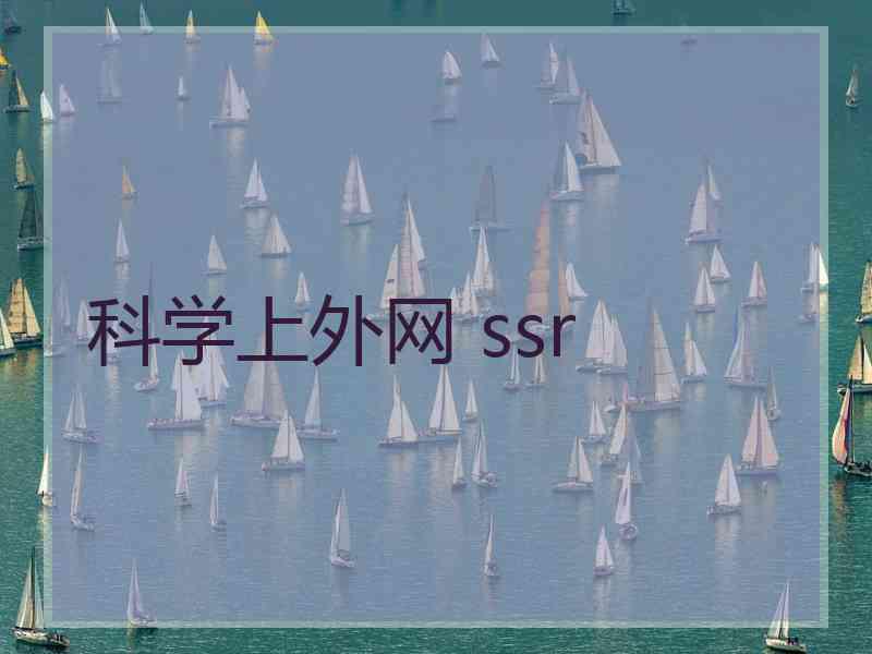 科学上外网 ssr