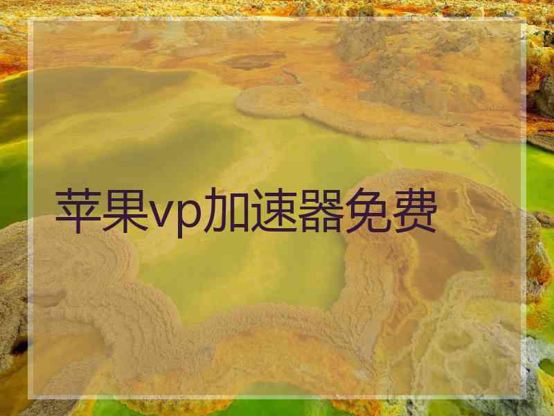 苹果vp加速器免费