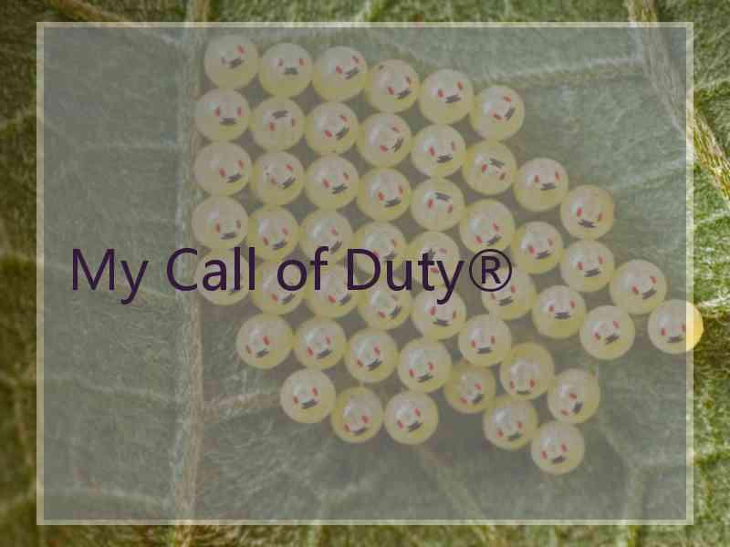 My Call of Duty®
