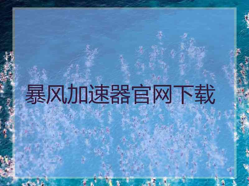 暴风加速器官网下载
