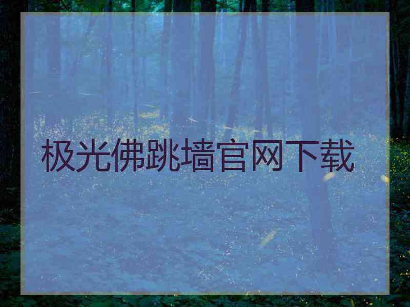 极光佛跳墙官网下载