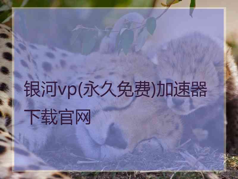 银河vp(永久免费)加速器下载官网