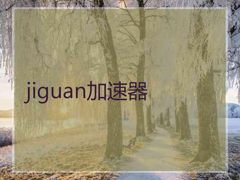 jiguan加速器