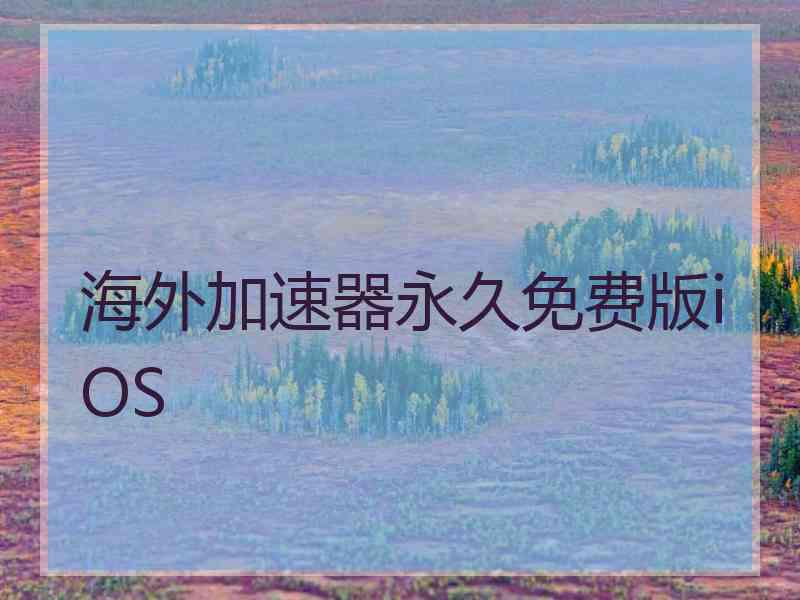 海外加速器永久免费版iOS