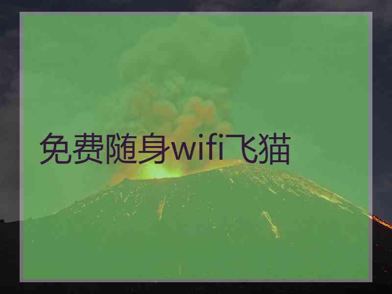 免费随身wifi飞猫