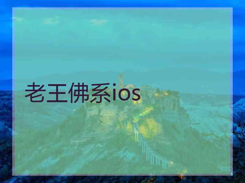 老王佛系ios