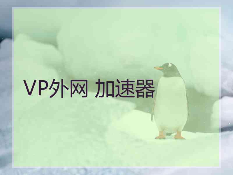 VP外网 加速器