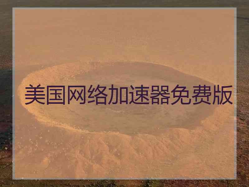 美国网络加速器免费版