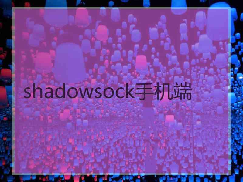 shadowsock手机端