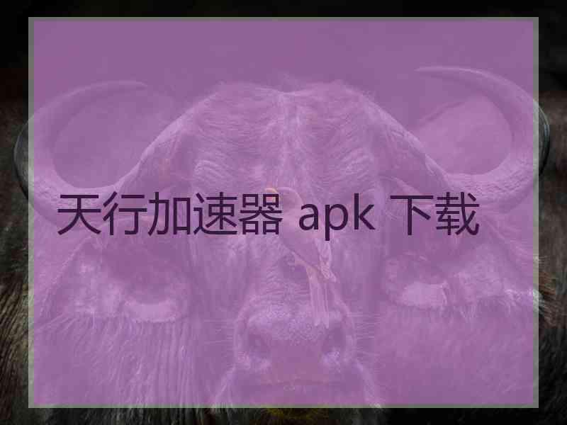 天行加速器 apk 下载