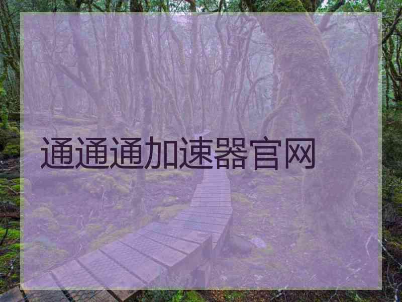 通通通加速器官网