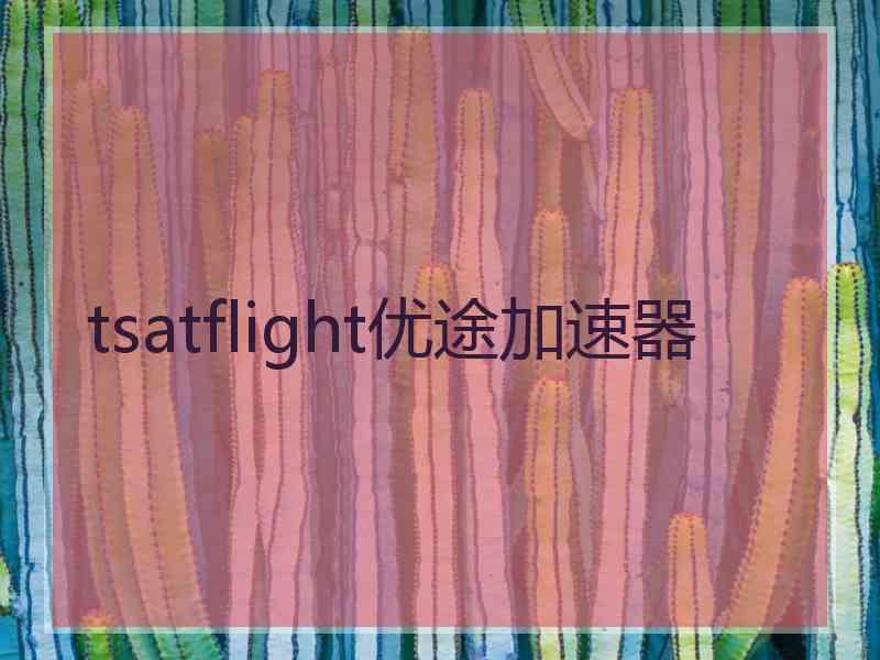 tsatflight优途加速器